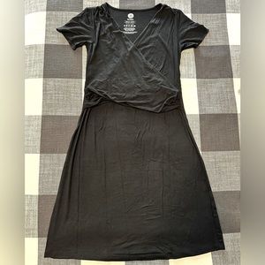 Kindred Bravely Haul! Super Soft Maternity / Nursing Wrap-Front Dress